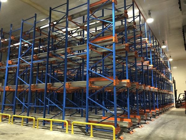 Project Case-Cold Storage Shuttle Racking System Of Company A Langfang Kínában
